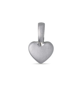 Pilgrim Pilgrim - Heart Pendant Shaped Silver Plated