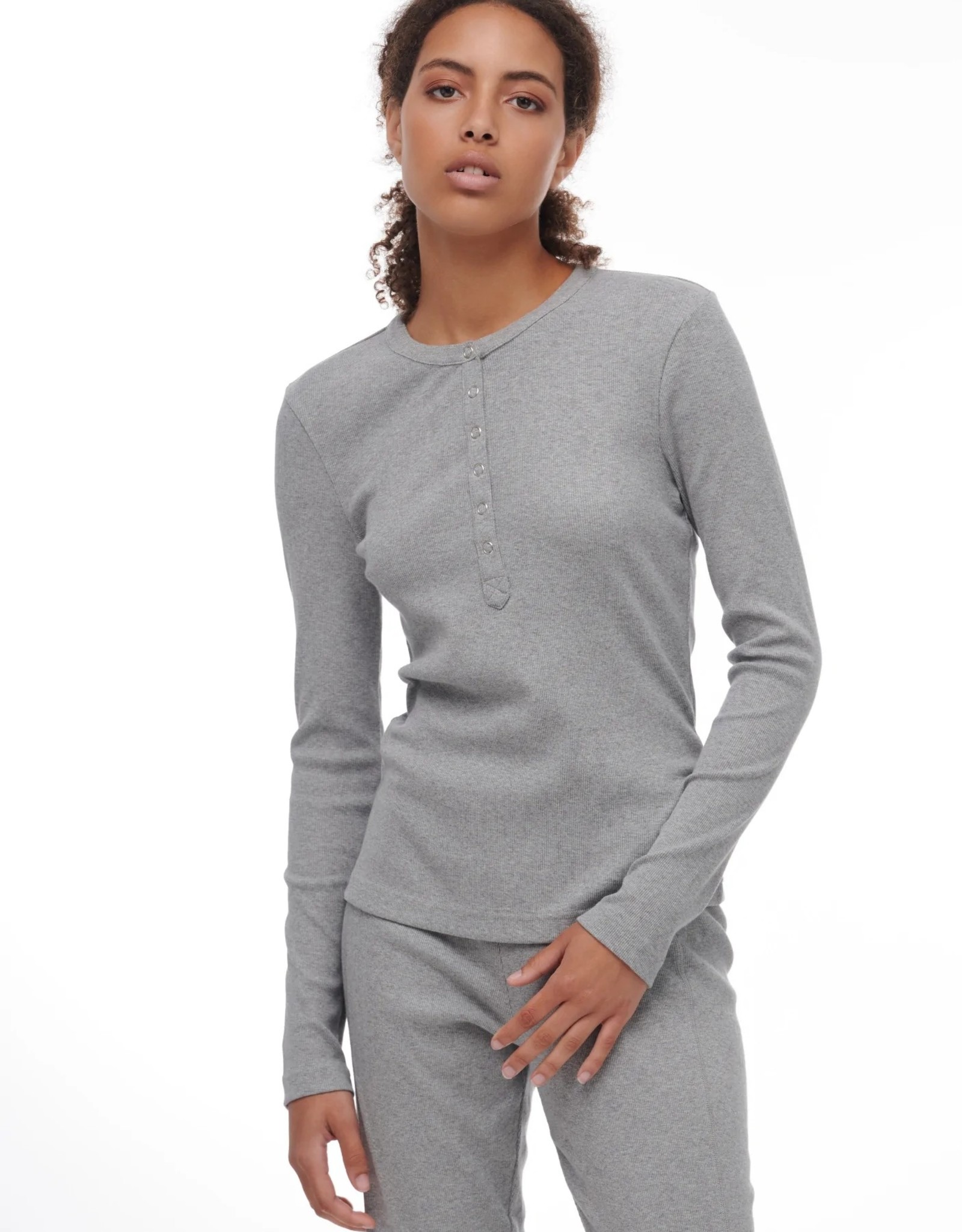 Paper Label Paper Label -Elia Long Sleeve Henley