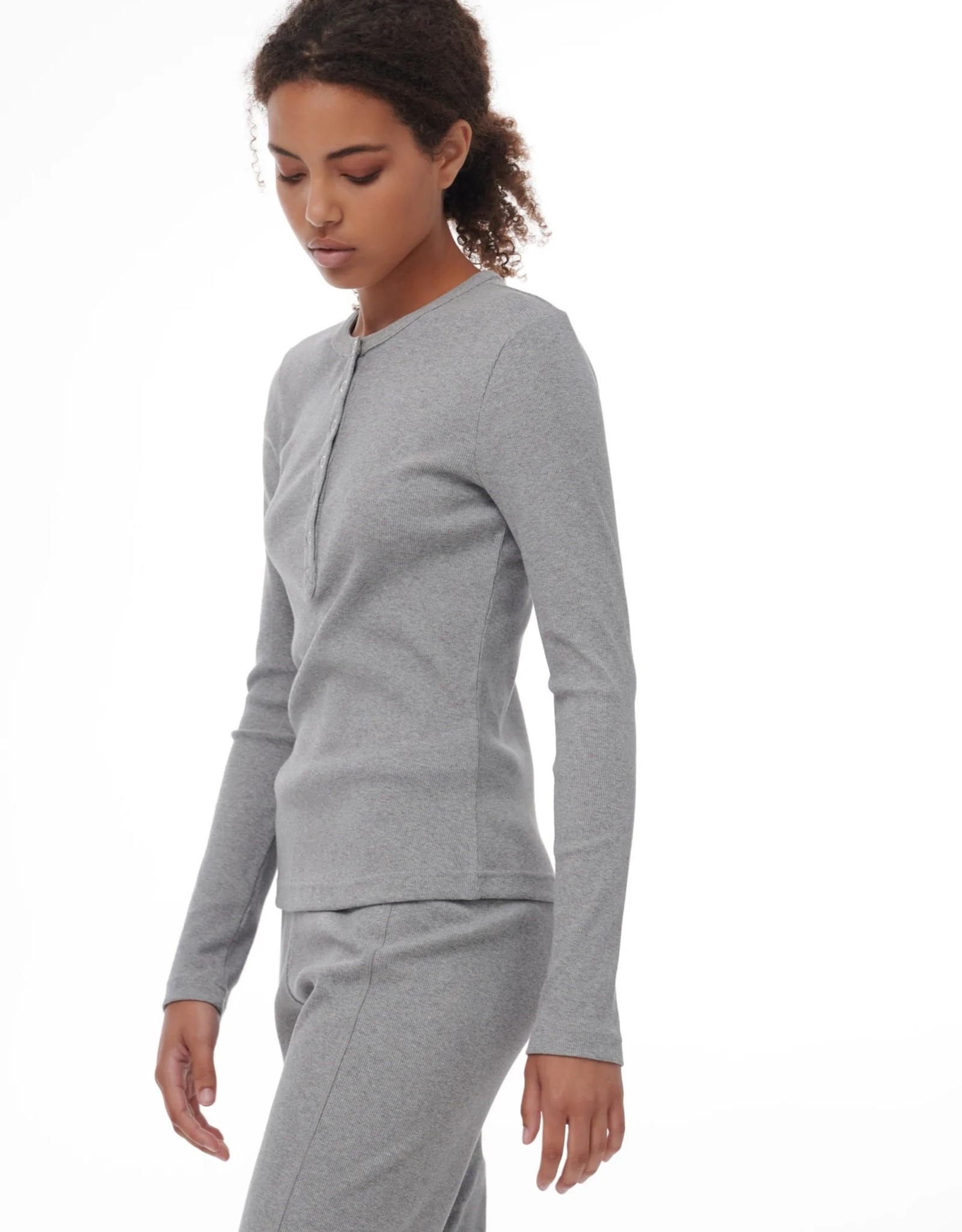 Paper Label Paper Label -Elia Long Sleeve Henley