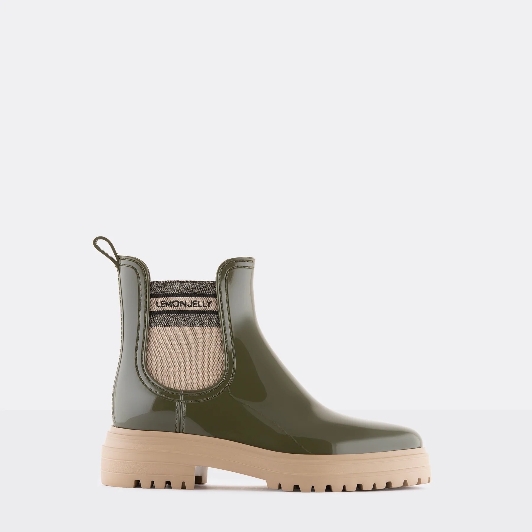 Lemon Jelly Flow Rain Boot Point Claire West Island Vêtements Kiva Inc.