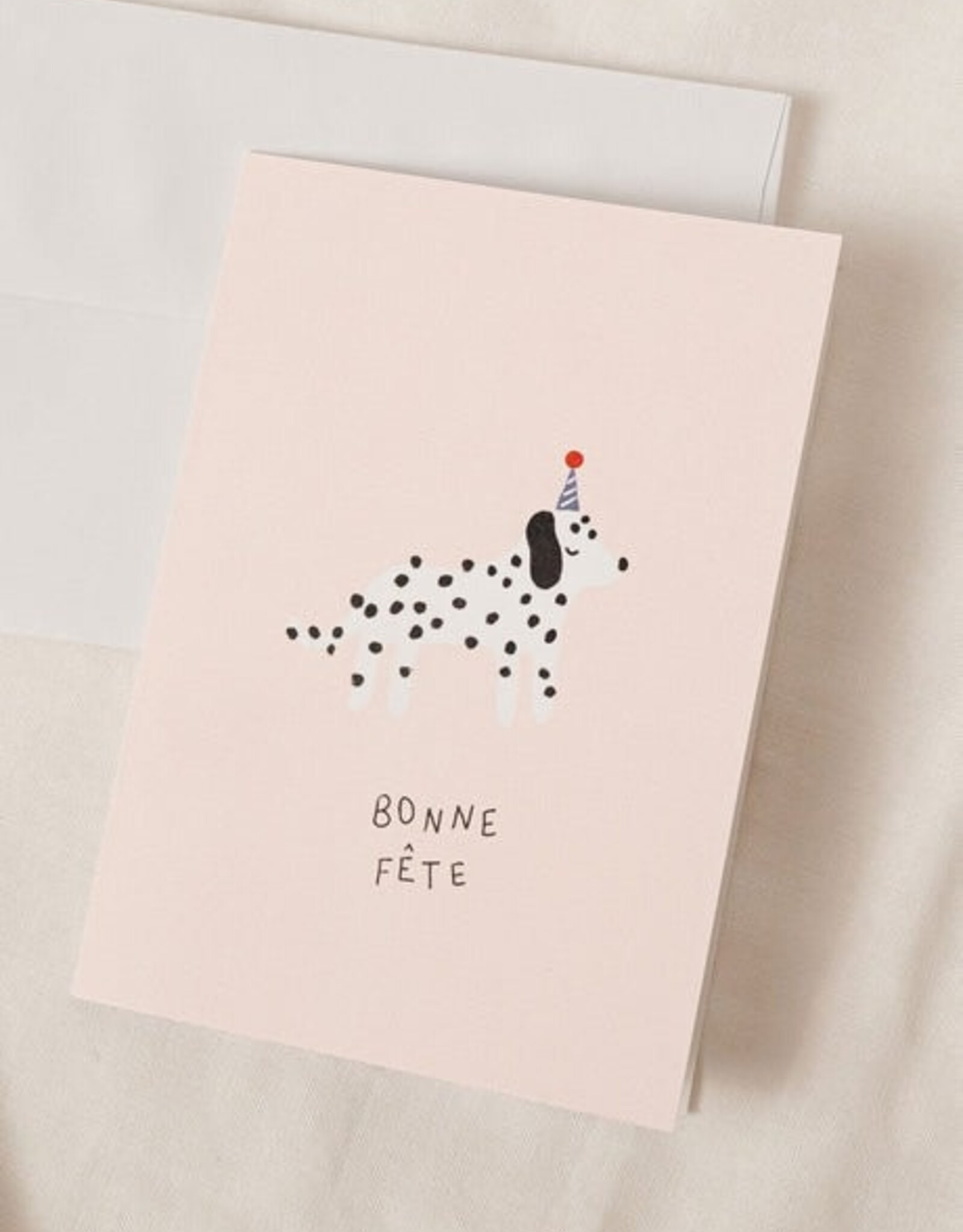 Mimi & August - Dalmatian Birthday Card