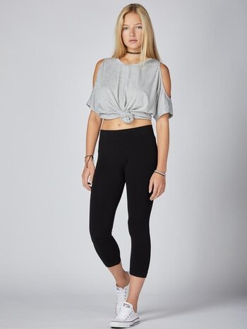 CEBP1005 legging de bambou 3/4 (3 clrs)