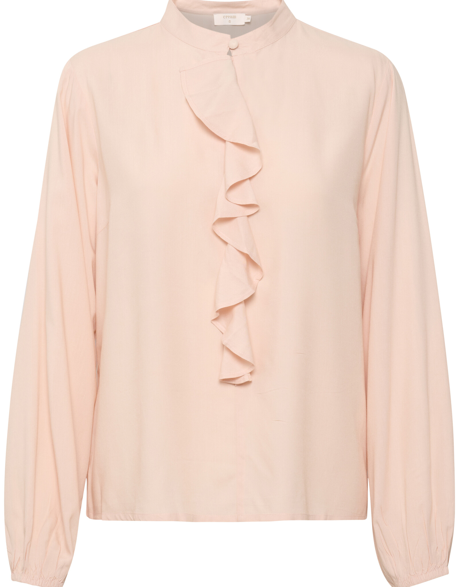 Cream Cream - FW23 CRTiah Flounce Blouse