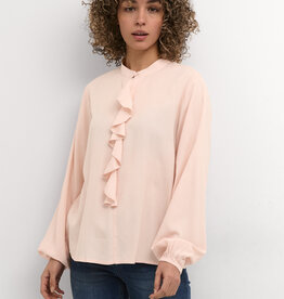 Cream Cream - FW23 CRTiah Flounce Blouse