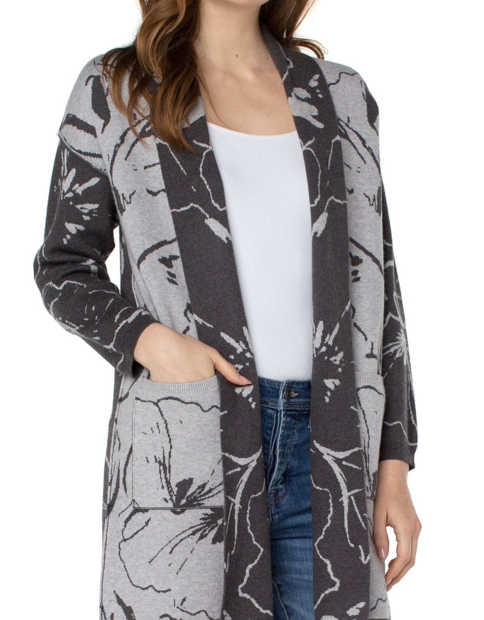 Liverpool Liverpool - FW23 LM8805SW55 Open Front Cardigan