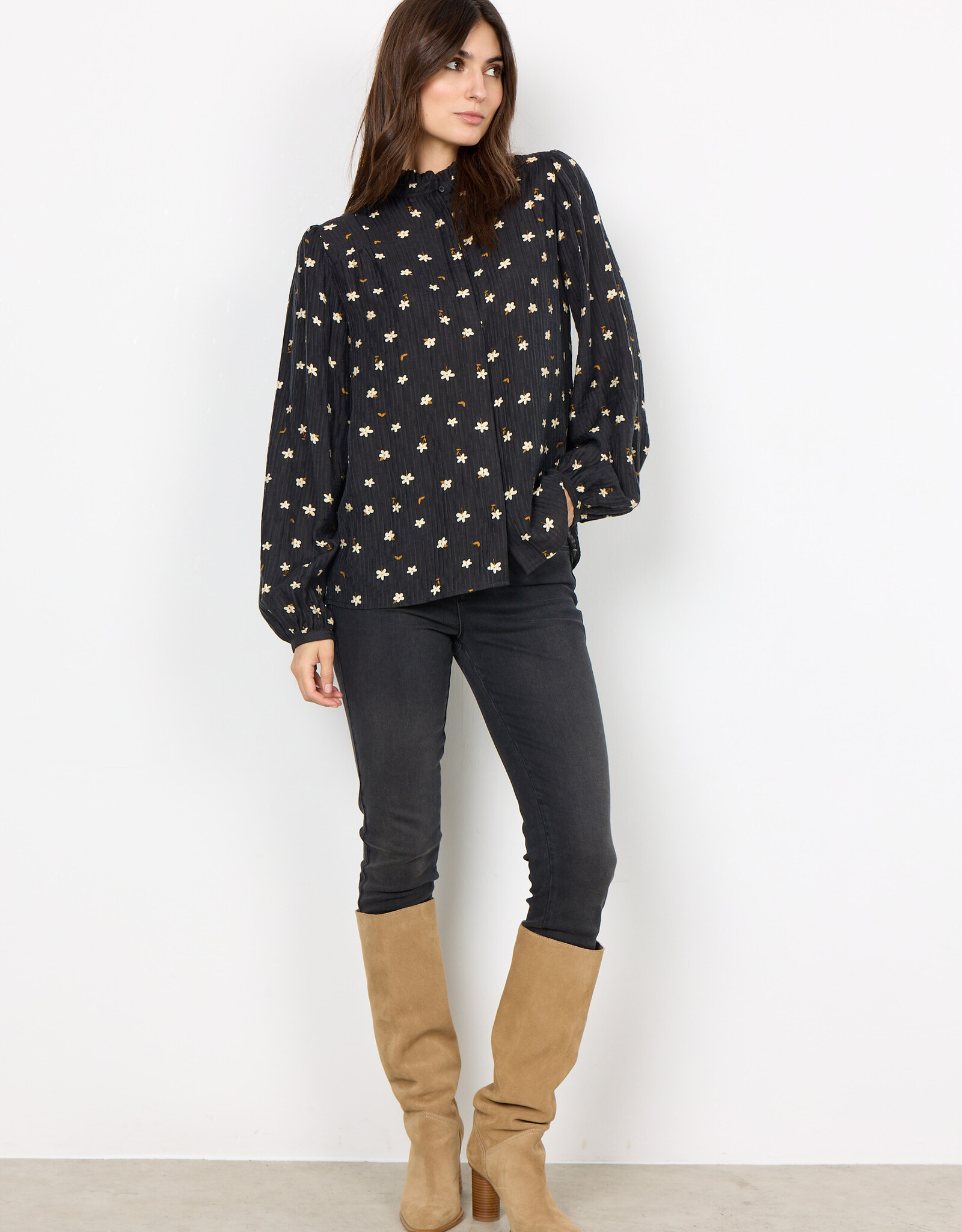 Soya Concept Soya Concept - FW23 40393 Ladies Woven Blouse