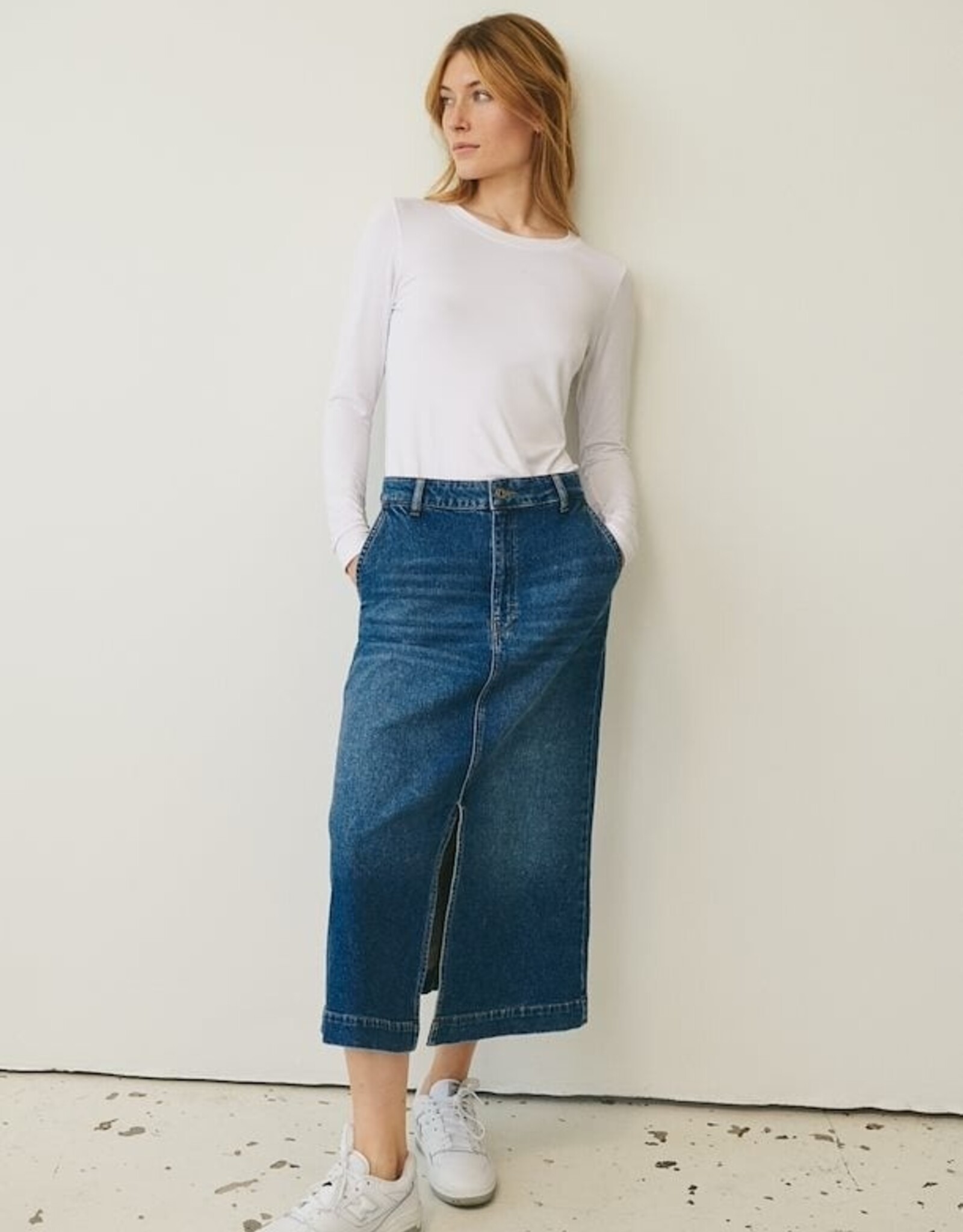 Part Two Part Two - SS24 CaliaPW Denim Skirt