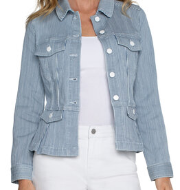 Liverpool Liverpool - SS24 LM1036ST9  Veste Jeans "peplum"