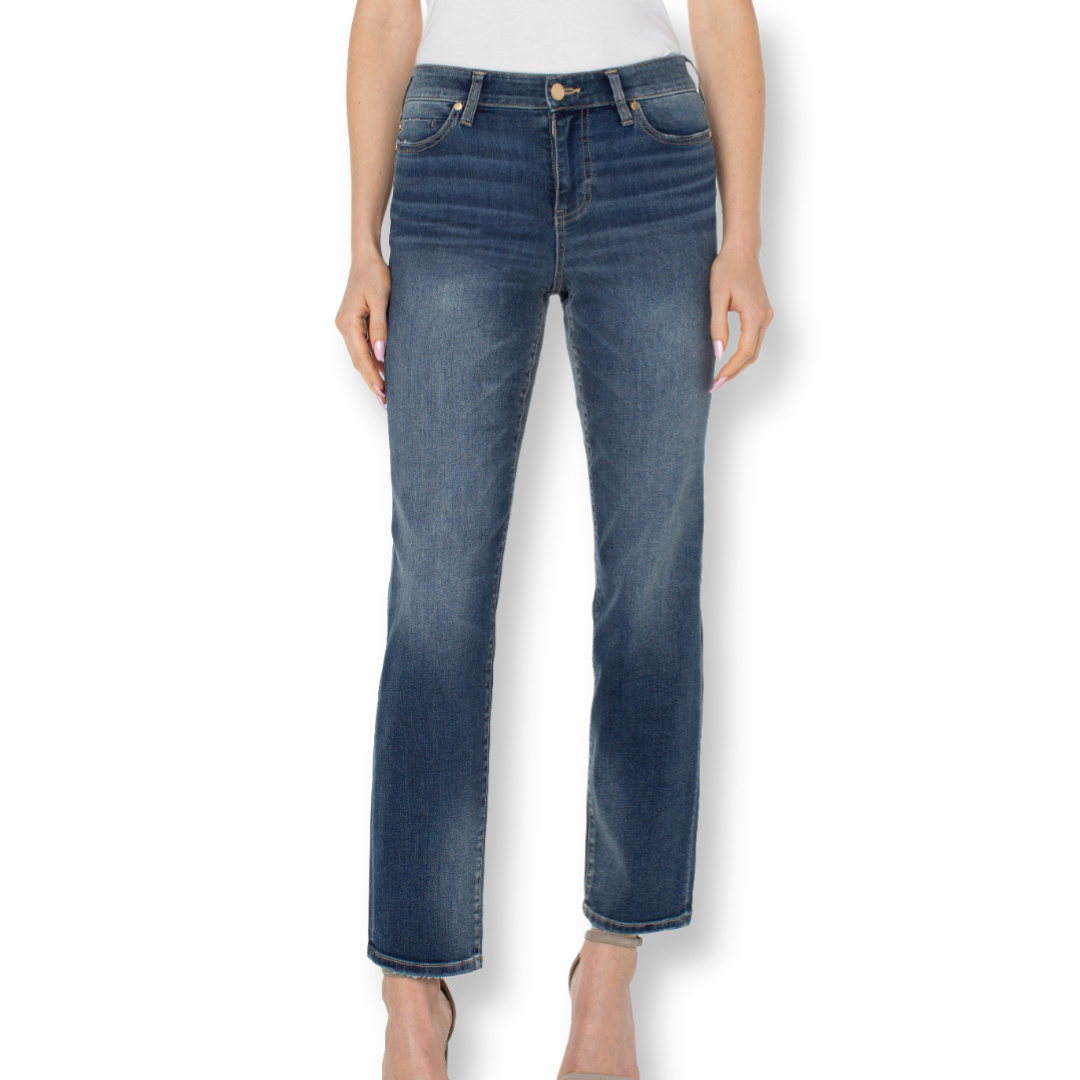 Liverpool Liverpool -  LM3117F17 Kennedy Straight  denim 30''