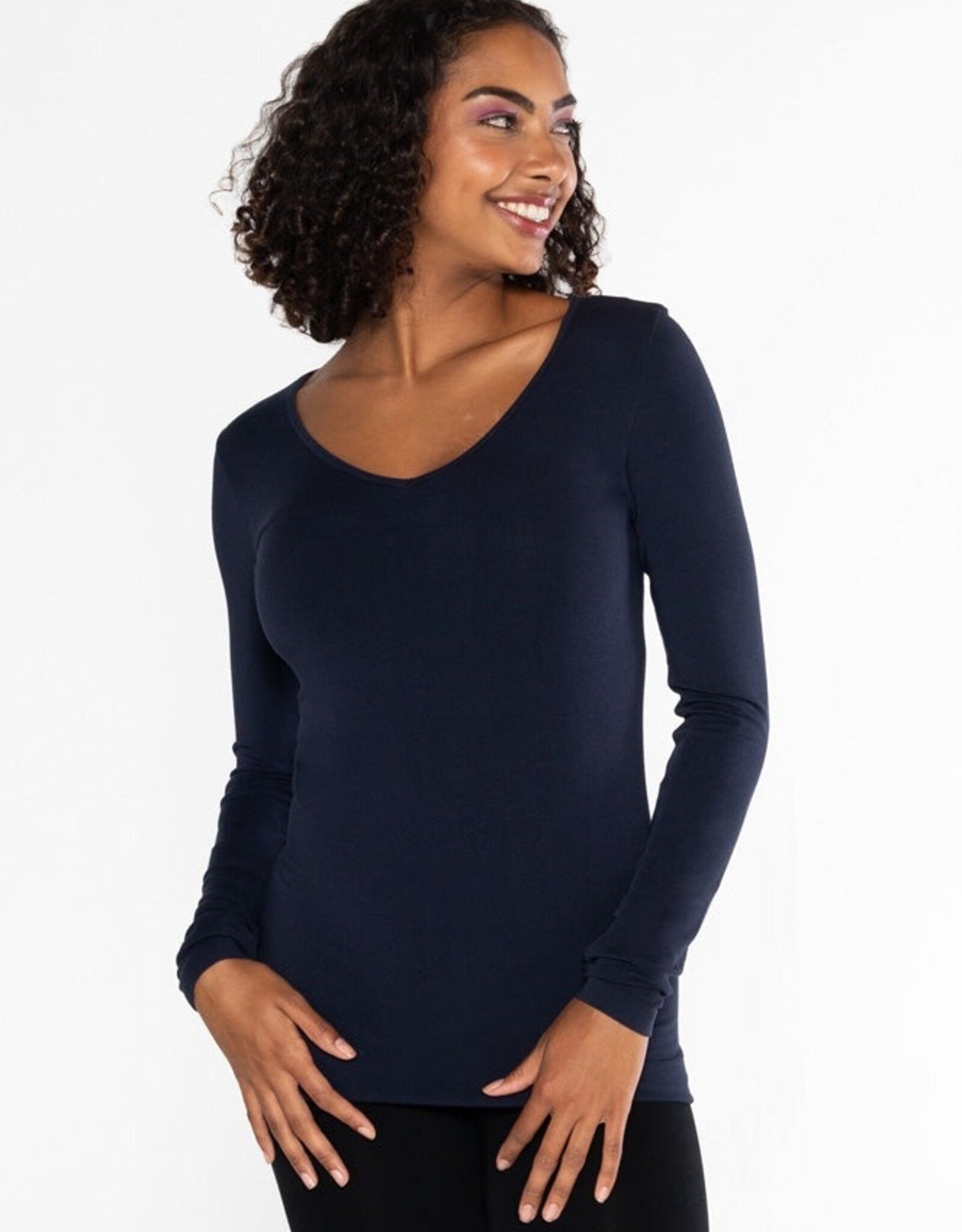 Cebt1207 Col V en bambou (3 clrs )