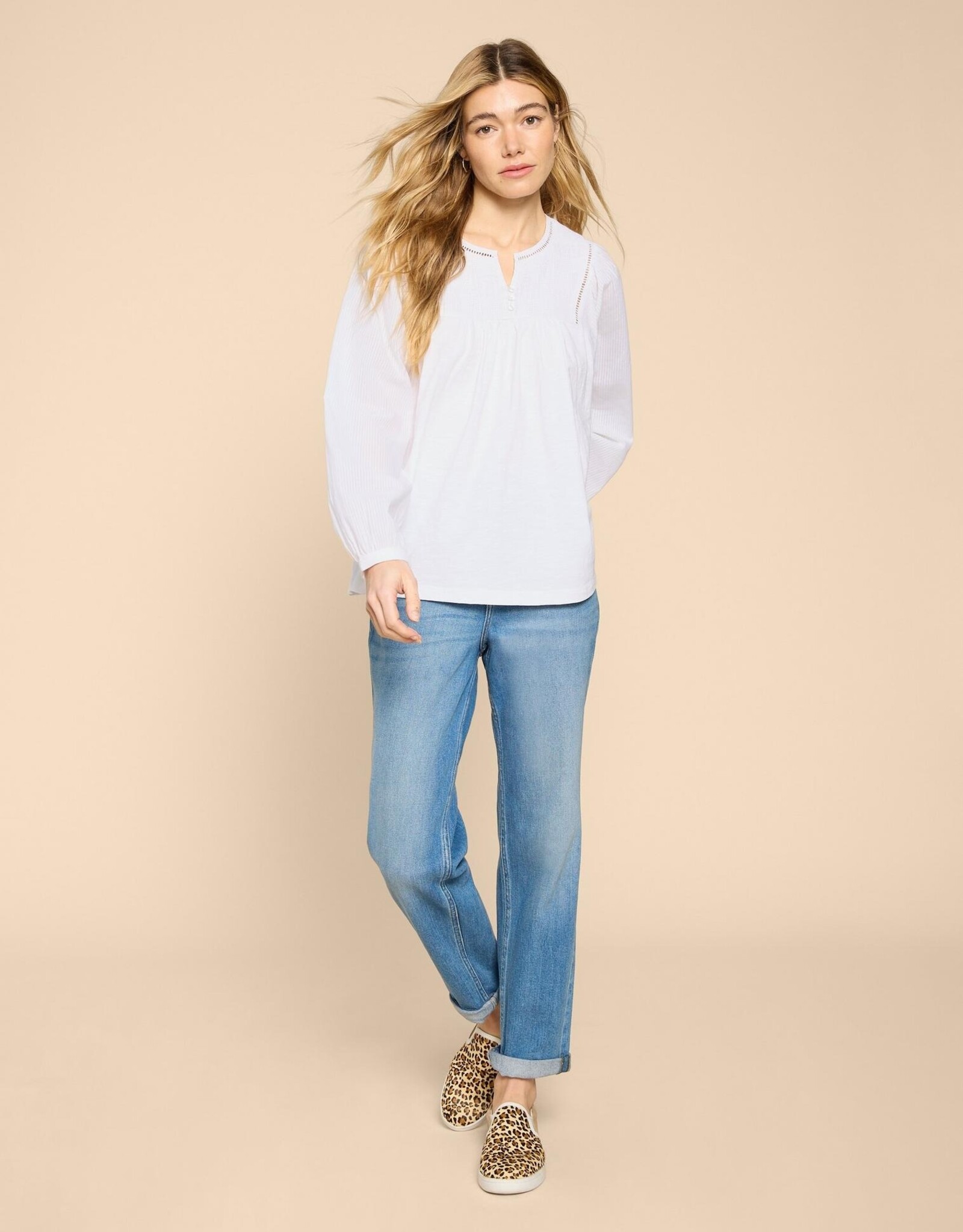 White Stuff White Stuff - SS24 Esme Mix Top