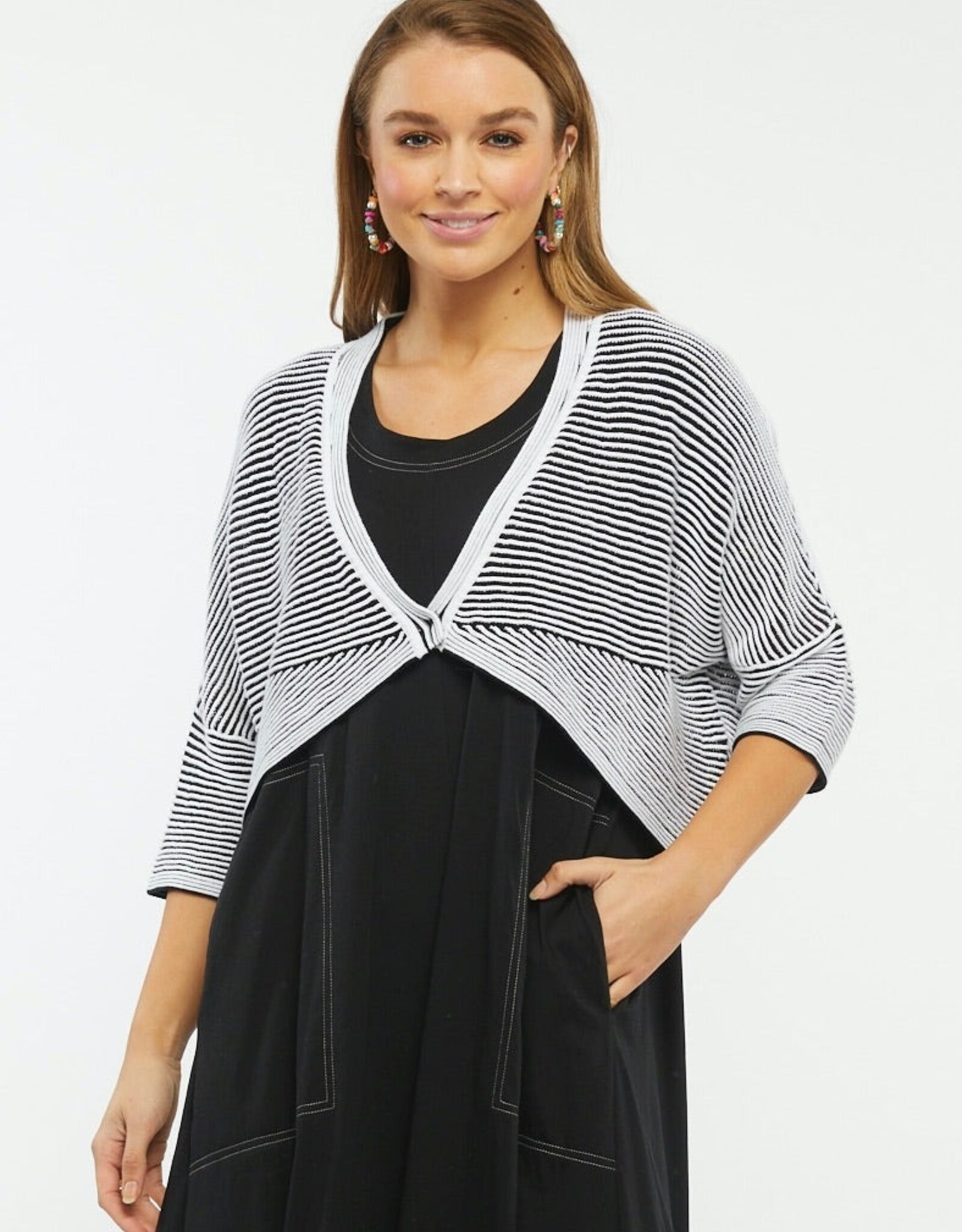 ZAKET & PLOVER Zaket & Plover - SS24 Varigated Shrug (2 clrs)