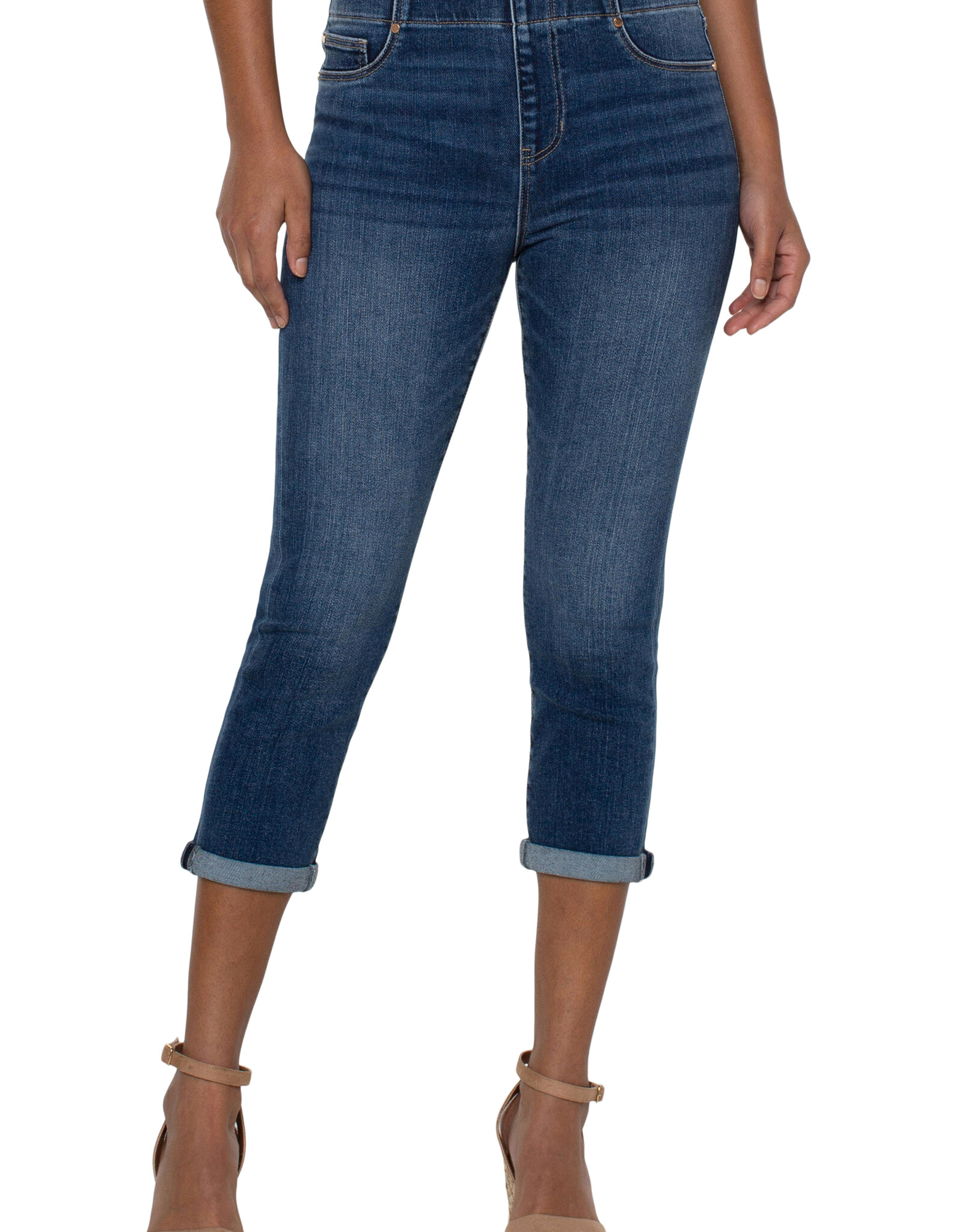 Liverpool Liverpool - SS24 LM7065F88 Chloe Crop Rolled Skinny