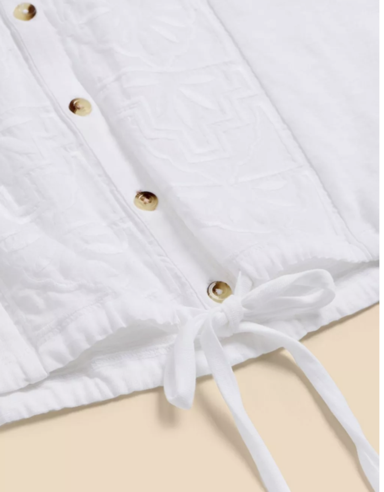 White Stuff White Stuff - SS24 Tulip Jersey Sleeveless Shirt