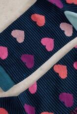 White Stuff White Stuff - Striped Heart Ankle Sock FW24