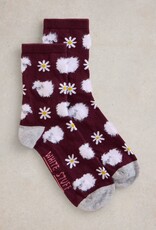 White Stuff White Stuff - Fluffy Sheep Ankle Sock FW24