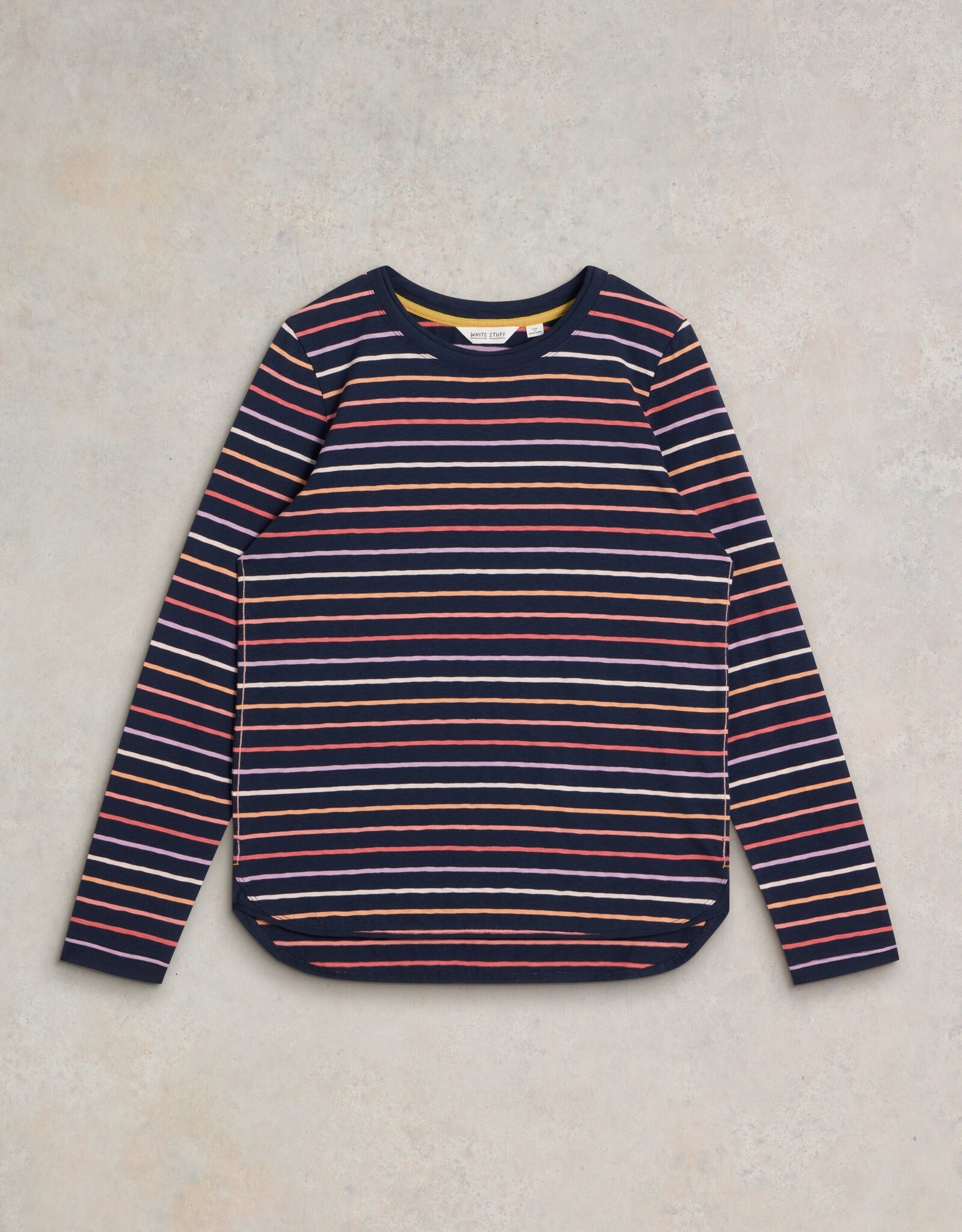 White Stuff White Stuff  Clara Stripe Long Sleeve Tee FW24