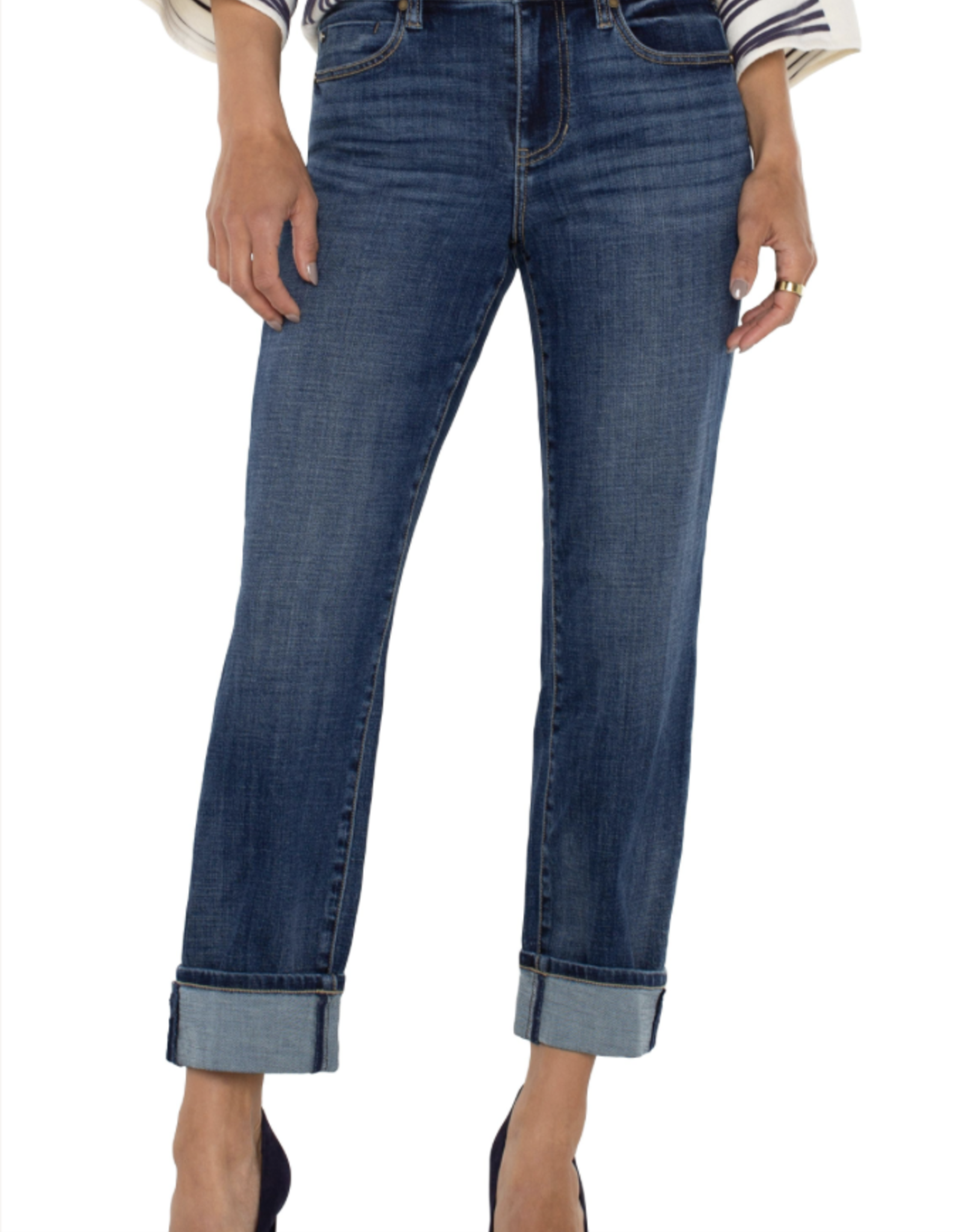 Liverpool Liverpool- LM5158CH4 Denim Marley girlfriend