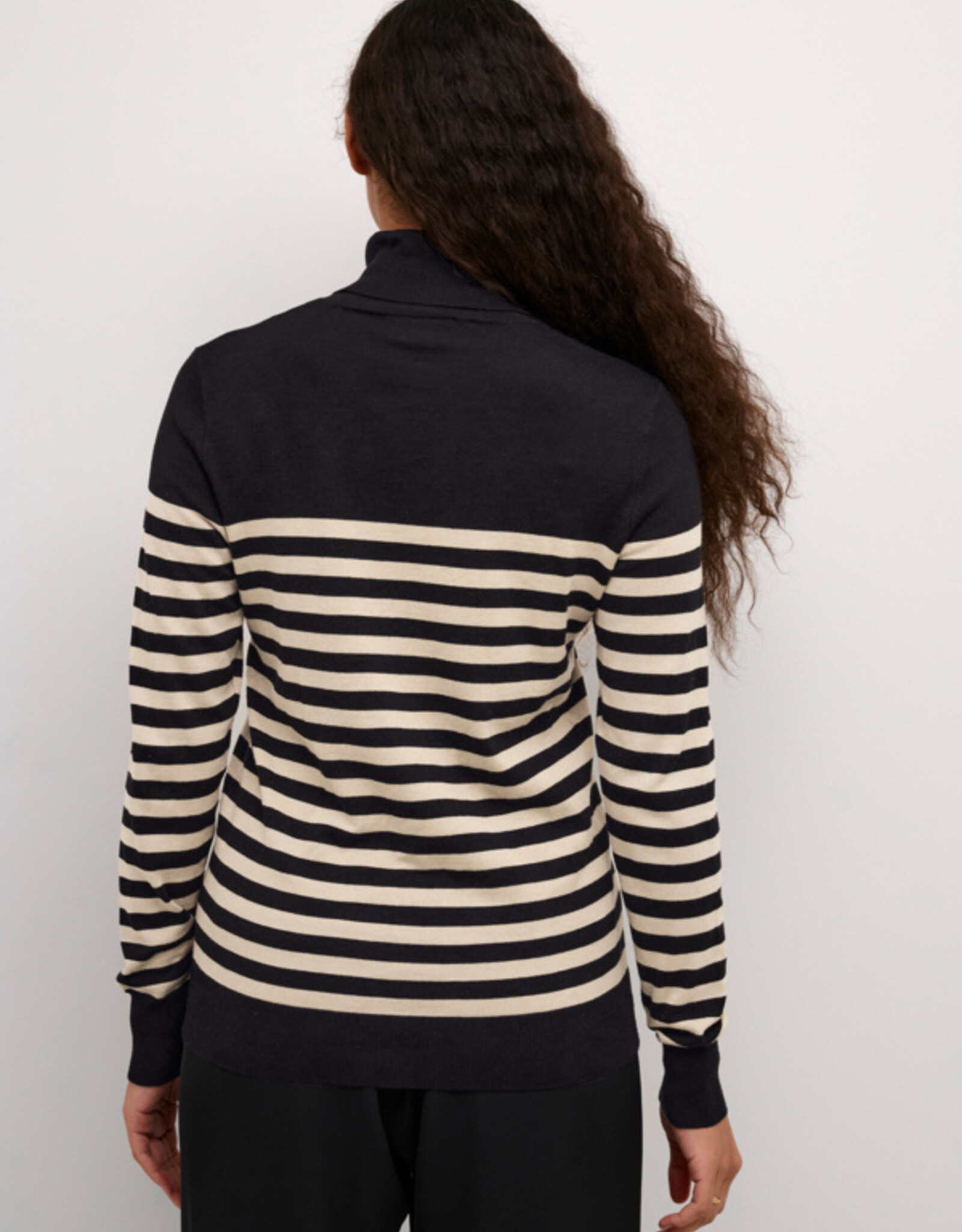 Kaffé Kaffé- Kalizza striped Roll neck FW24