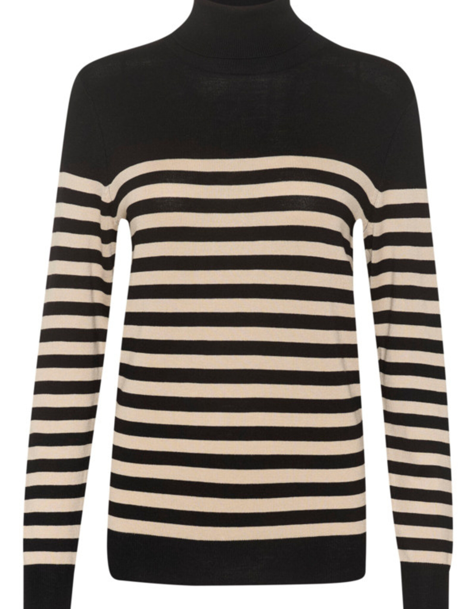 Kaffé Kaffé- Kalizza striped Roll neck FW24