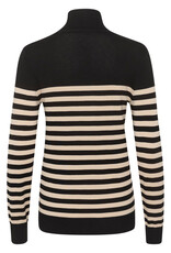 Kaffé Kaffé- Kalizza striped Roll neck FW24