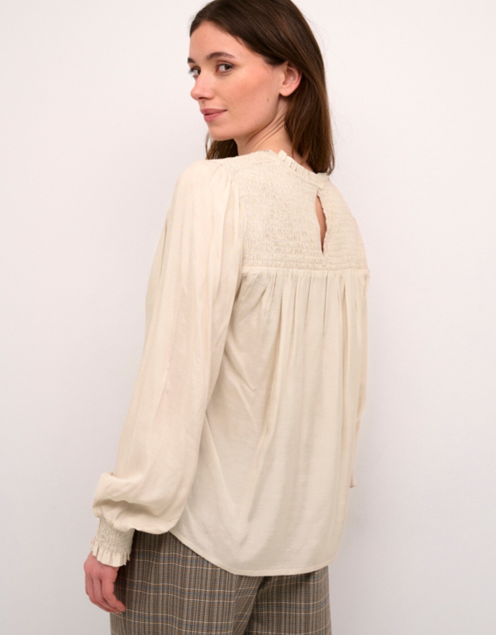 Cream Cream-CRRinni Smockblouse FW24