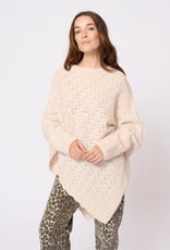 Cream Cream- CRHoliday Knit Poncho FW24