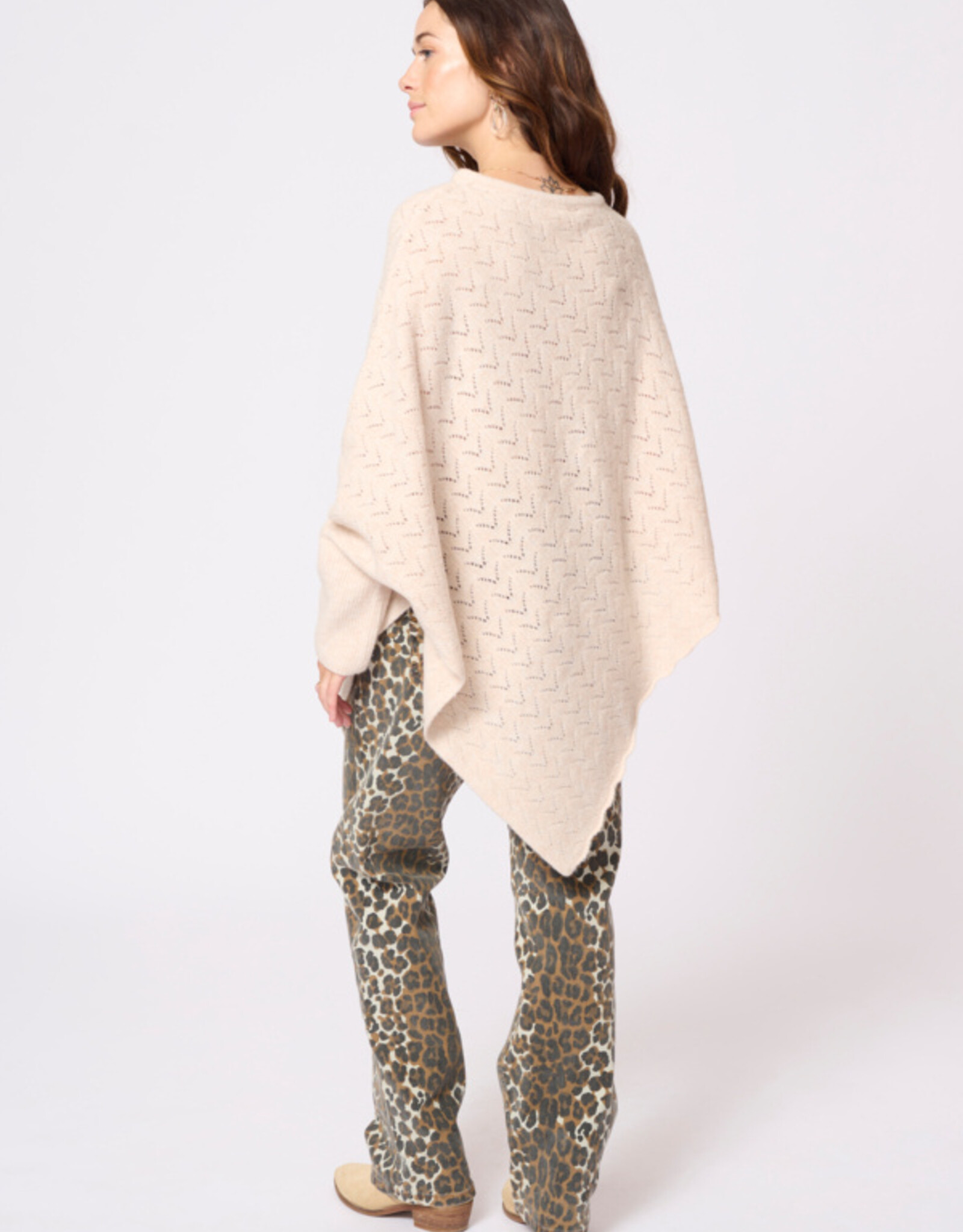 Cream Cream- CRHoliday Knit Poncho SS25