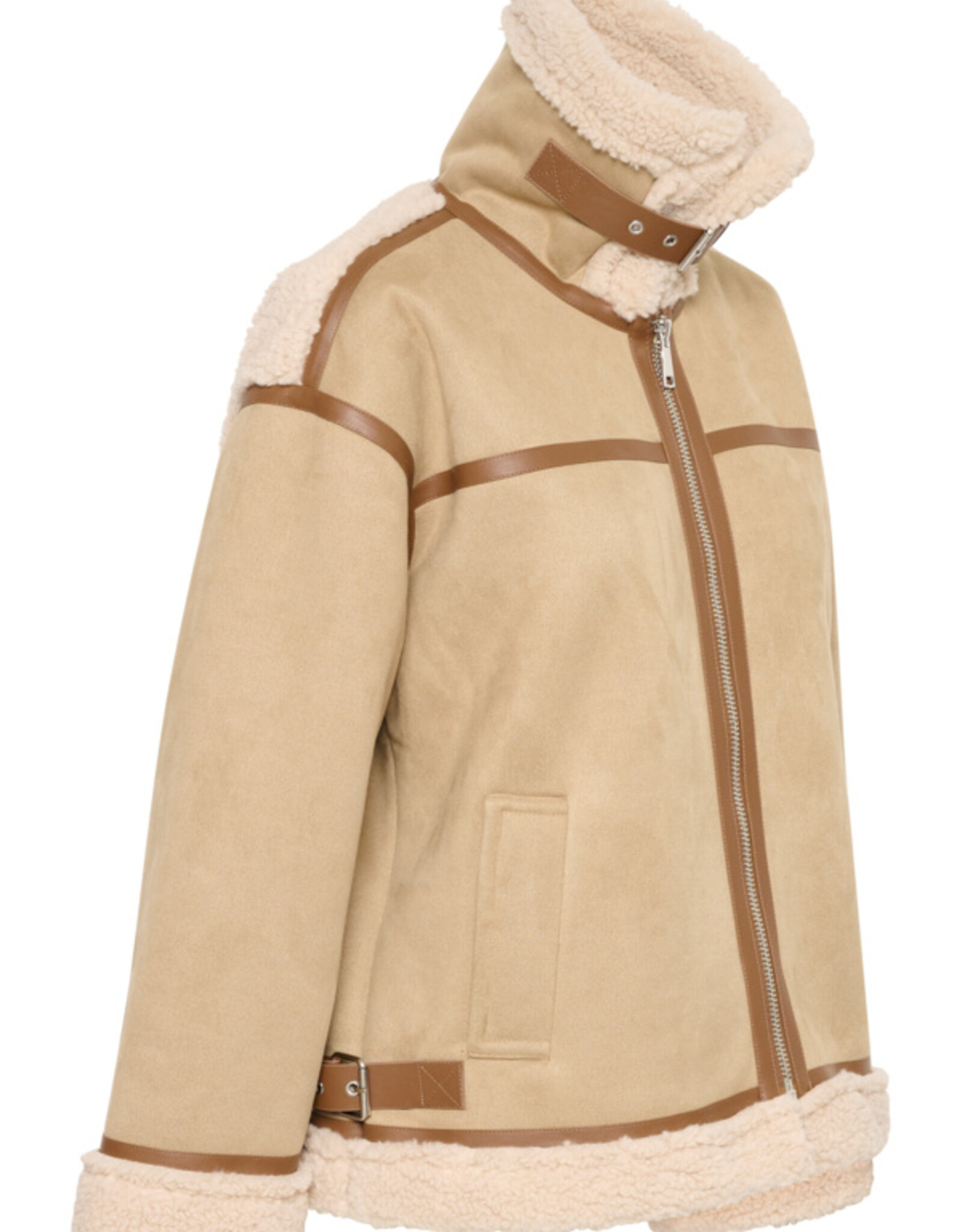 Cream Cream- FW24 CRThelma Aviator Jacket