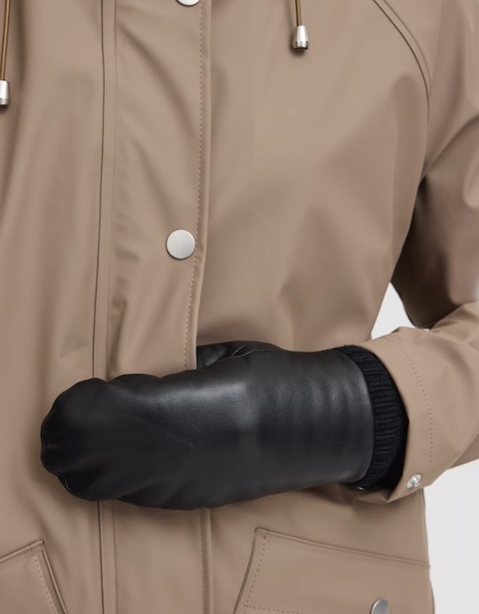 ICHI ICHI-  IANilla Leather mitten FW24