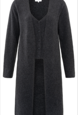 Yaya Yaya- 01010072 Long cardigan avec gilet FW24