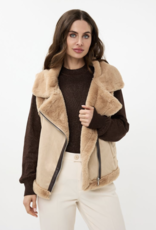 Esqualo Esqualo- 37512  women's gilet fake fur FW24