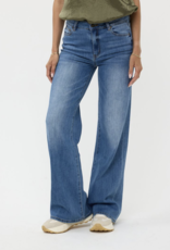 Esqualo Esqualo-12501 Jeans jambes larges femme FW24