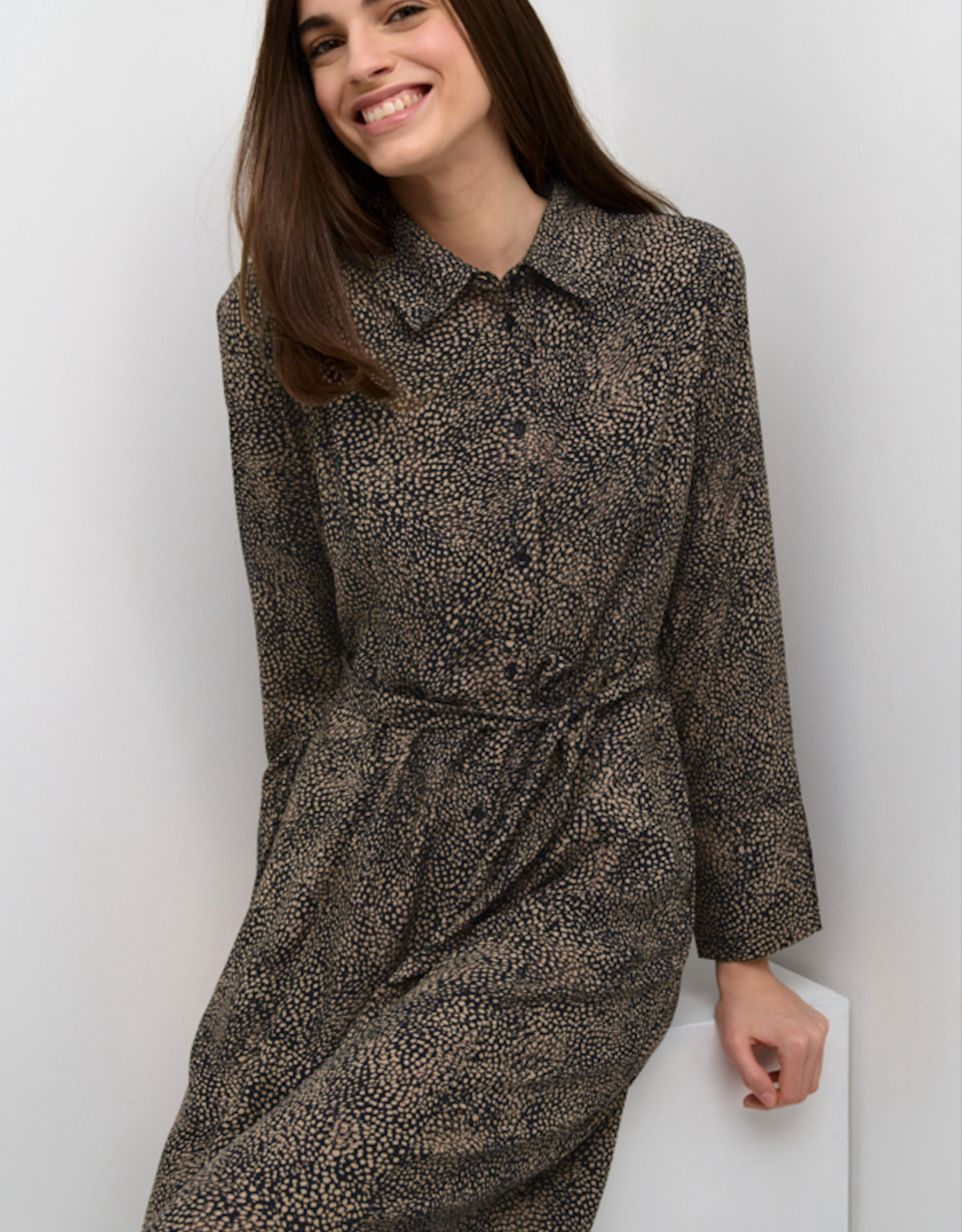 Cream Cream- CRTiah robe chemisier FW24