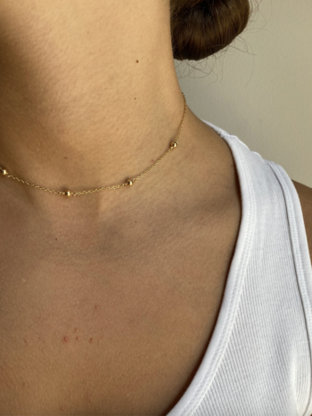 Flora Ciccarelli Flora Ciccarelli- 221-211 necklace 15"  gold filled