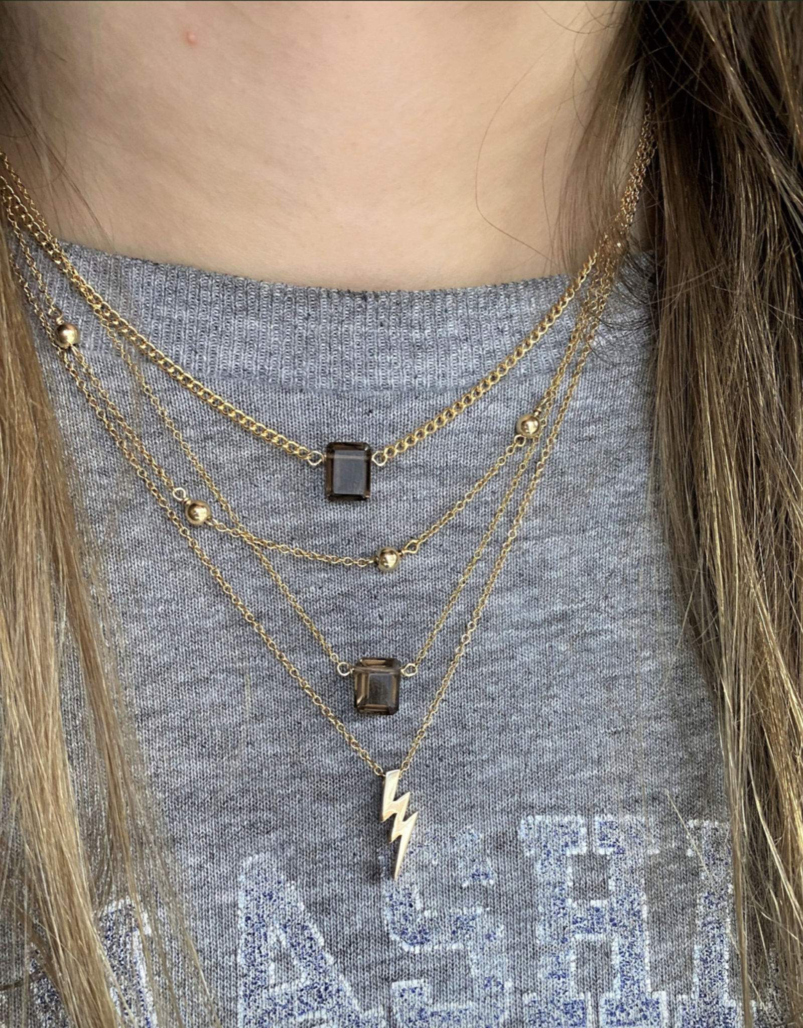 Flora Ciccarelli Flora Ciccarelli- 221-211 Necklace  15" gold filled