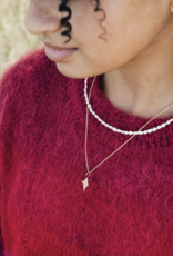 Flora Ciccarelli Flora Ciccarelli- 221-201  15" freshwater pearl necklace and  gold-filled beads