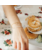 Flora Ciccarelli Flora Ciccarelli- 23P-002 6" rice pearl bracelet with gold-filled beads 
