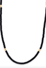 Flora Ciccarelli Flora Ciccarelli- 24A-205 Collier 15" blue goldstone  gold filled