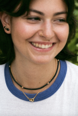 Flora Ciccarelli Flora Ciccarelli- 24A-204 C 18" Rounded rectangle gold-filled chain necklace