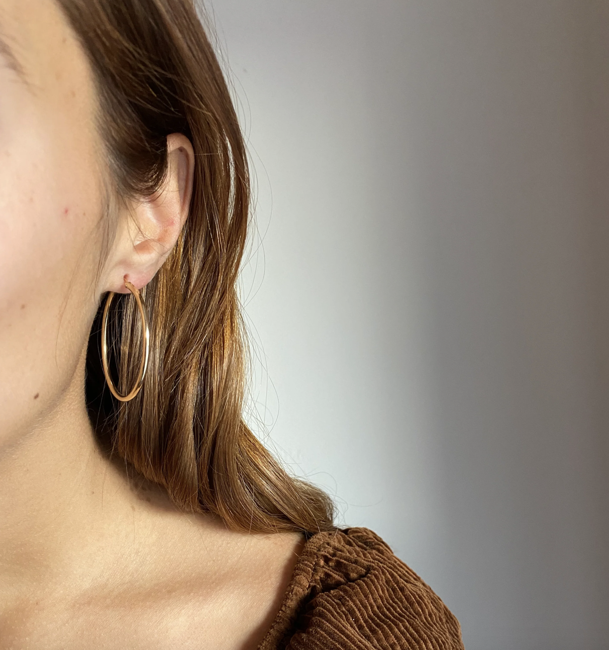 Flora Ciccarelli Flora Ciccarelli- 217-104 A Hoops 1.5 gold filled