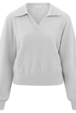 Yaya Yaya -01000429 - Fluffy Chandail Polo SS25