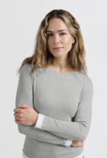Yaya Yaya-01709255 - Faux Double Layer Top with Boatneck