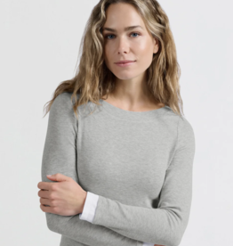 Yaya Yaya-01709255 - Faux Double Layer Top with Boatneck