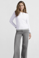 Yaya Yaya-01709255 - Faux Double Layer Top with Boatneck