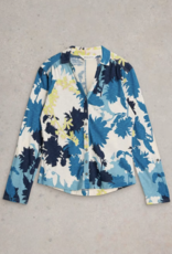 White Stuff White Stuff- 442977 Annie Jersey blouse White Multi SS25