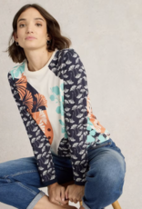 White Stuff White Stuff- 442989 Clara LS Tee Blue Print SS25