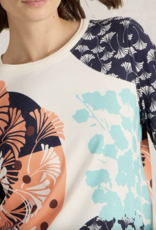 White Stuff White Stuff- 442989 Clara LS Tee Blue Print SS25