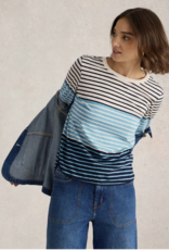 White Stuff White Stuff-443026 Clara LS Tee Blue Multi SS25