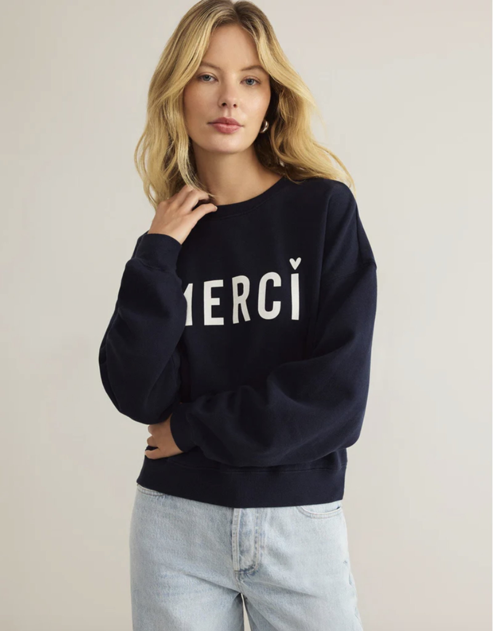 Z Supply Z Supply- Zt251276 First date sweatshirt SS25
